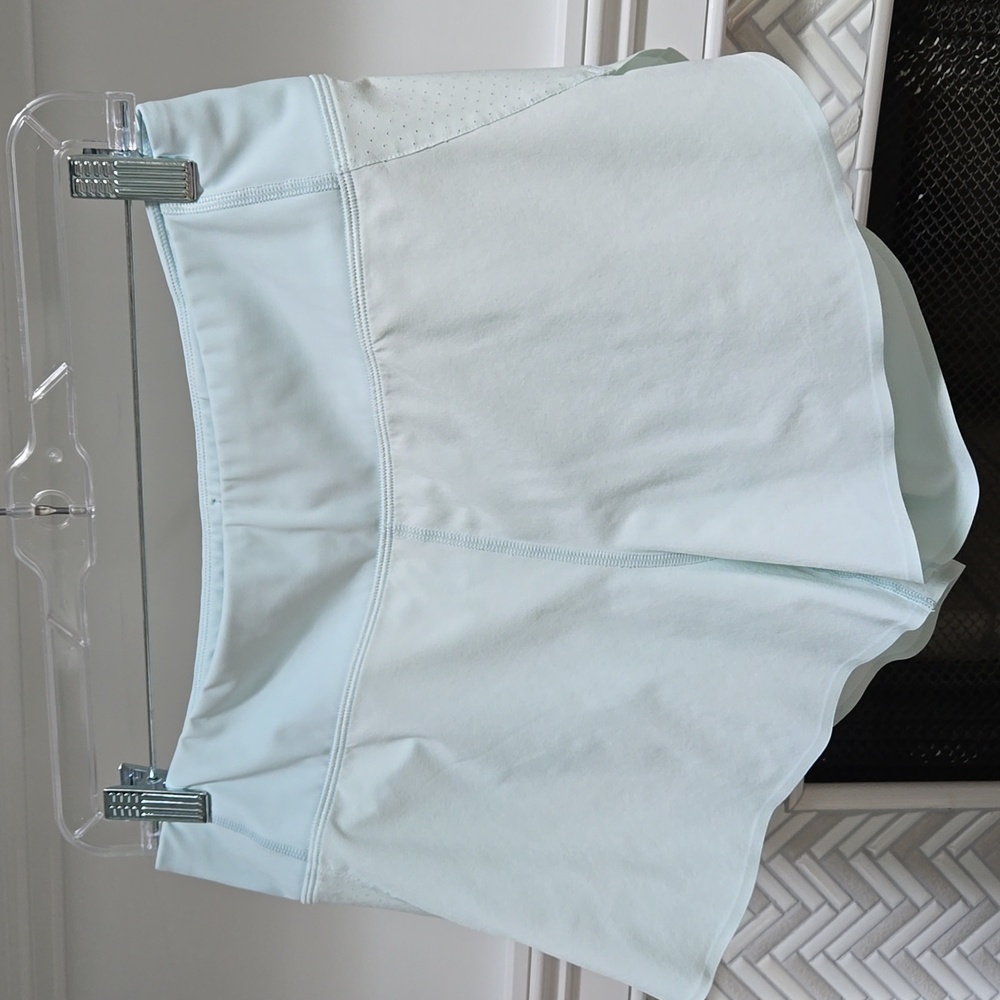 Athleta light blue shorts size 6